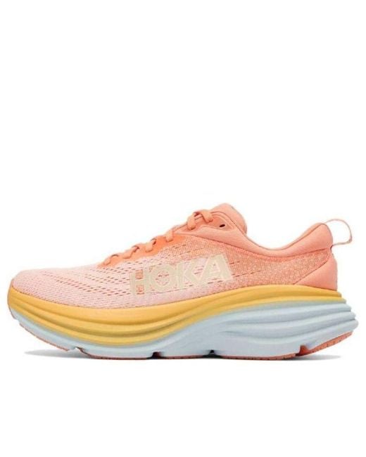 Hoka One One Orange (Wmns) Bondi 8 'Shell Coral Peach Parfait'
