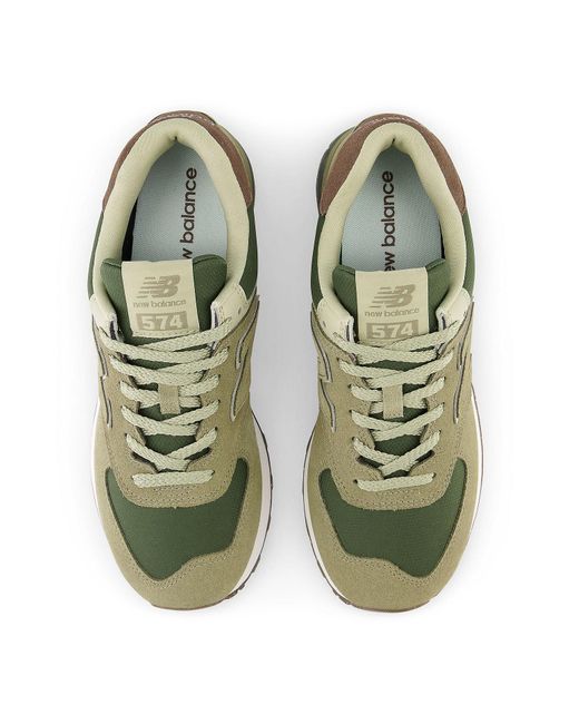 New Balance Brown 574 Bone' for men