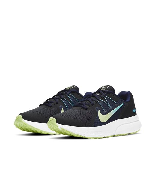 Nike Blue (Wmns) Zoom Span 3 Light Liquid Lime'