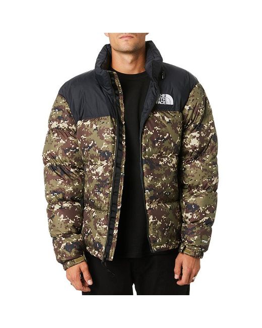 The North Face Green 1996 Retro Nuptse Jacket Tumbleweed 700 for men