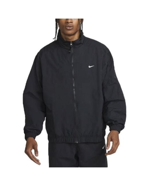 【美品】NIKE Solo Swoosh Woven Track Jacket Black Nike Solo Swoosh Woven Track Jacket | SVD
