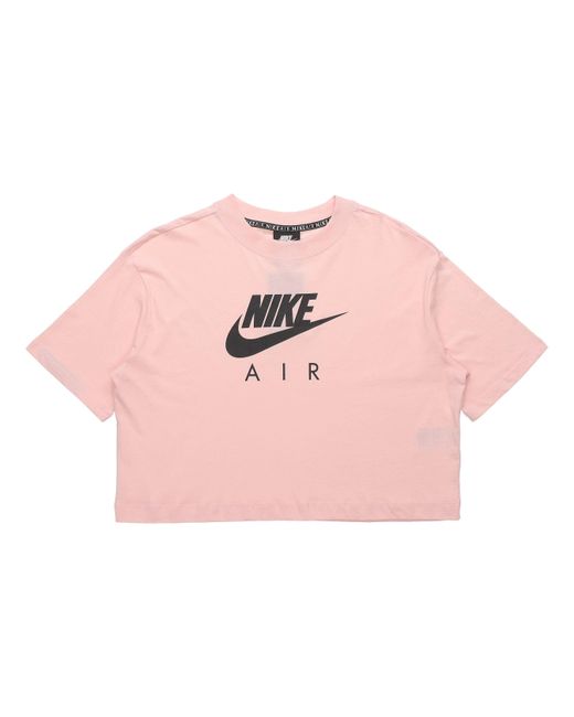 Nike Pink Air Printing Sports Short Sleeve