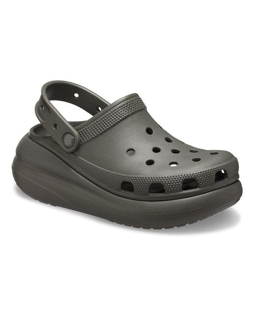 CROCSTM Black Classic Crush Clog 'Dusty' for men