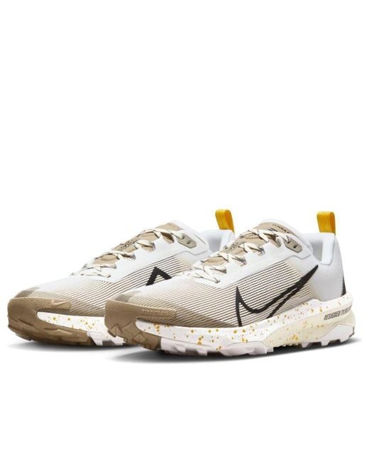 Nike White React Kiger 9 'Khaki' for men