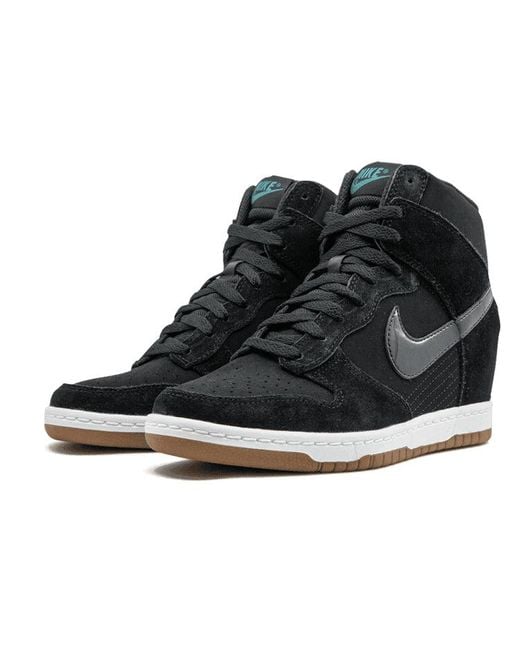 Nike Black (Wmns) Dunk Sky Hi Essential Gum'