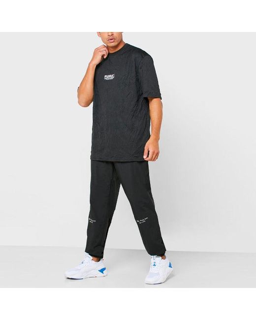 PUMA Black X Randomevent Woven Pants for men