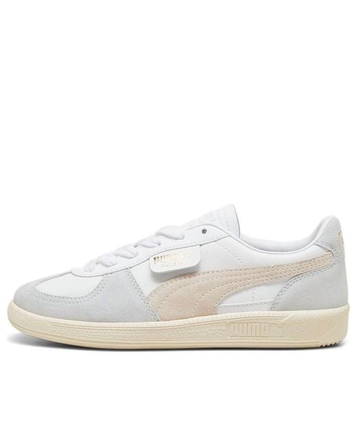 PUMA White Palermo Lth for men