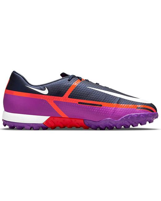 Nike Phantom Gt2 Academy Tf Turf Football Shoes Navy/purple for Men | Lyst