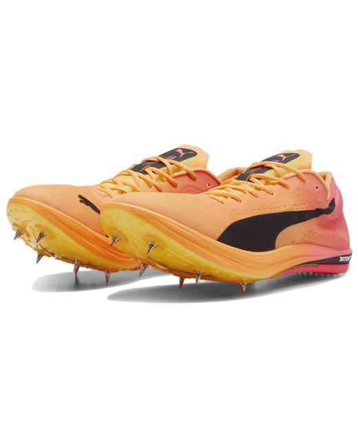 PUMA Orange Evospeed Nitro Elite 2 'Sun Stream Sunset Glow' for men