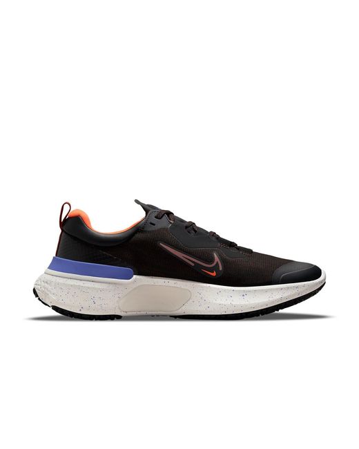 Nike Black React Miler 2 Shield Redstone' for men