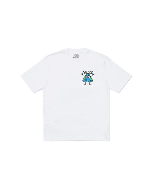 Palace Blue Globlerone T-Shirt for men