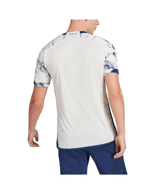 Adidas Blue Italy Away Shirt 2023 for men