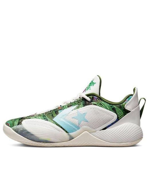 Converse White All Star Bb Shift 'Botanical' for men