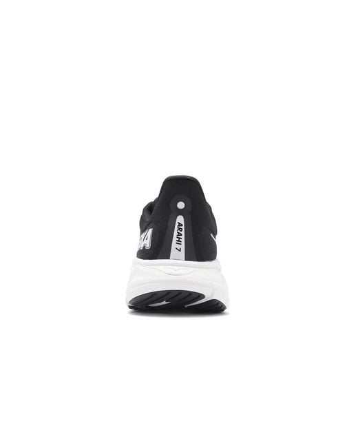 Hoka One One Black Arahi 7 2E Wide for men