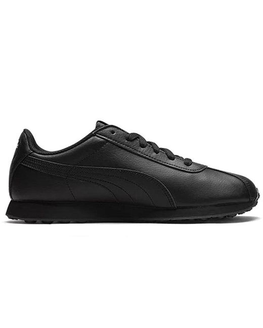 PUMA Black Turin Low Top Shoes/Sneakers for men