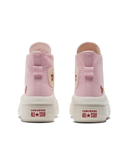 Converse Pink (Wmns) Chuck Taylor All Star Move Platform High 'Valentine's Day 2023'