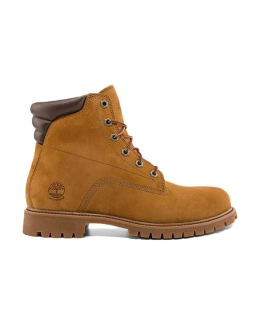 Timberland Waterville 6 Inch Waterproof Boots 'Wheat' in Brown for