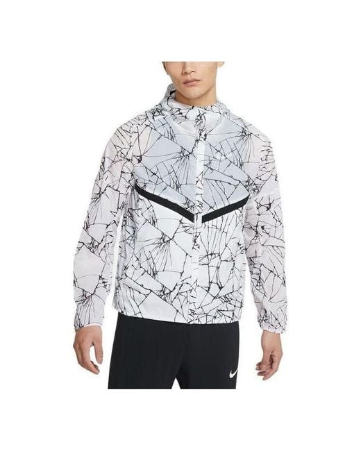 Nike Gray Run Division Pinnacle Running Jackets for men