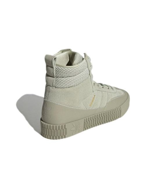 Adidas Gray (Wmns) Originals Samba Boot 'Halo'
