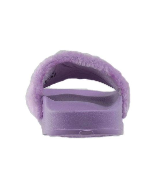 PUMA Purple Fenty X Fur Slide Sandals for men