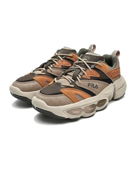 Fila Brown Et Retro Low Shoes for men