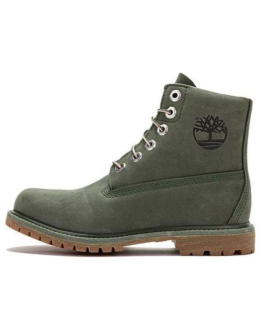 Timberland Green (Wmns) Nellie Inch Waterproof Boots 'Dark Nubuck'