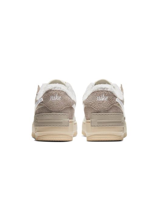 Nike White (Wmns) Air Force 1 Shadow 'Wild'