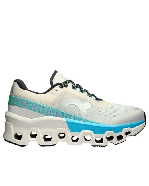 On Shoes Blue (Wmns) Cloudmonster 2 'Cream Horizon'
