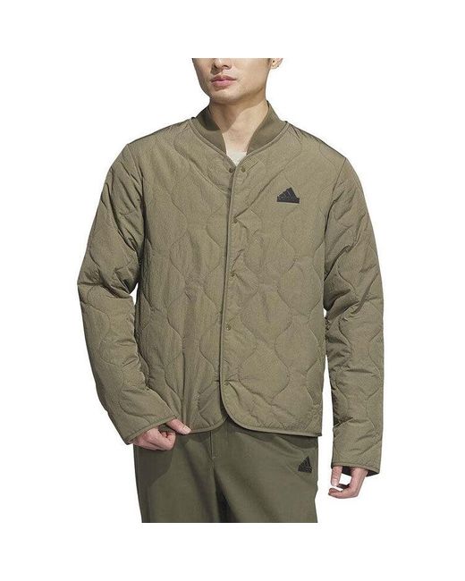 Adidas Green City Escape Padded Jacket Asia Sizing for men