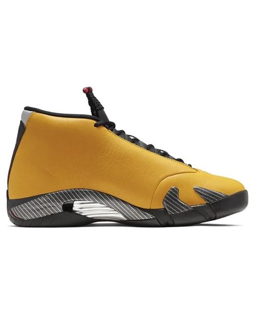 Nike Yellow 14 Retro 'Reverse Ferrari' for men