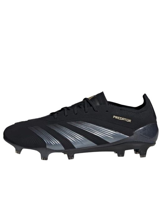 Adidas Black Predator Elite 'Core Carbon Metallic' for men