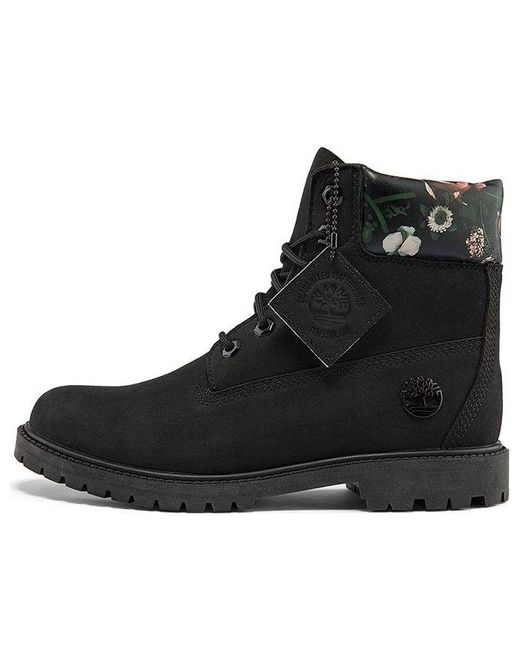 Timberland Black Heritage Cupsole Boots