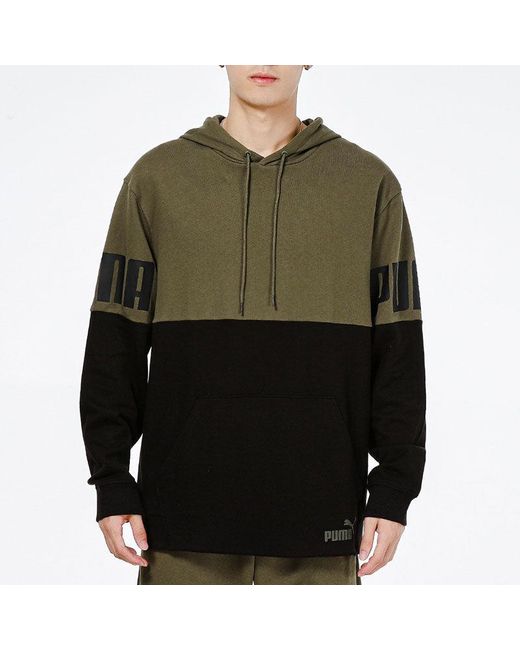 PUMA Green Power Colorbloc Jumper Hoodie for men