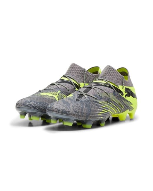 PUMA Gray Future Ultimate 7 Fg Ag 'Rush Pack' for men