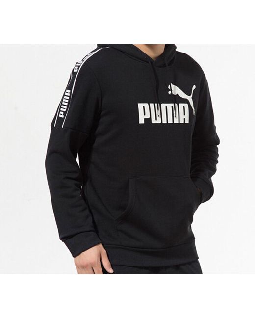 PUMA Black Classics T14 Track Pant Hooded Fleece for men