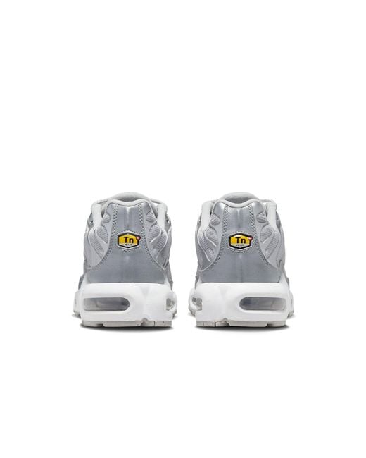 Nike Gray Air Max Plus 'Metallic' for men