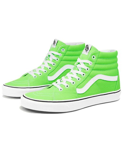 Vans Green Sk8-Hi 'Neon Gecko' for men
