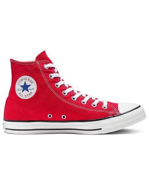 Converse Red Chuck Taylor All Star High for men