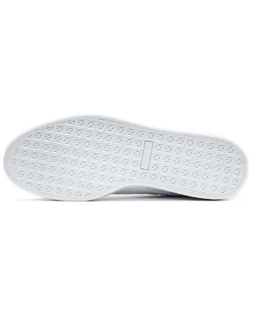 PUMA White Basket Classic Lfs for men