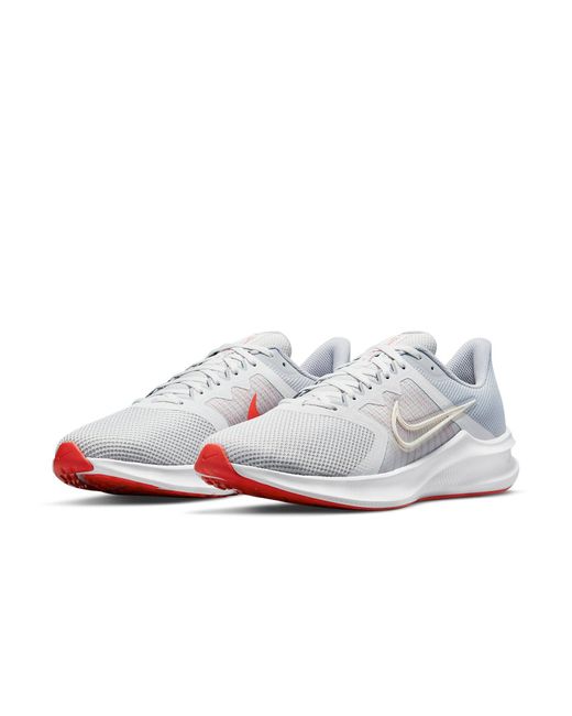 Nike White Downshifter 11 'Dark Smoke University' for men