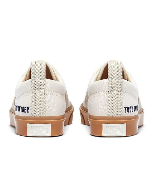 Converse White Todd Snyder X Jack Purcell 'Egret Gum' for men