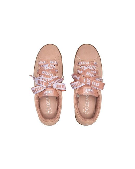 PUMA Pink (Wmns) Vikky Platform Ribbon