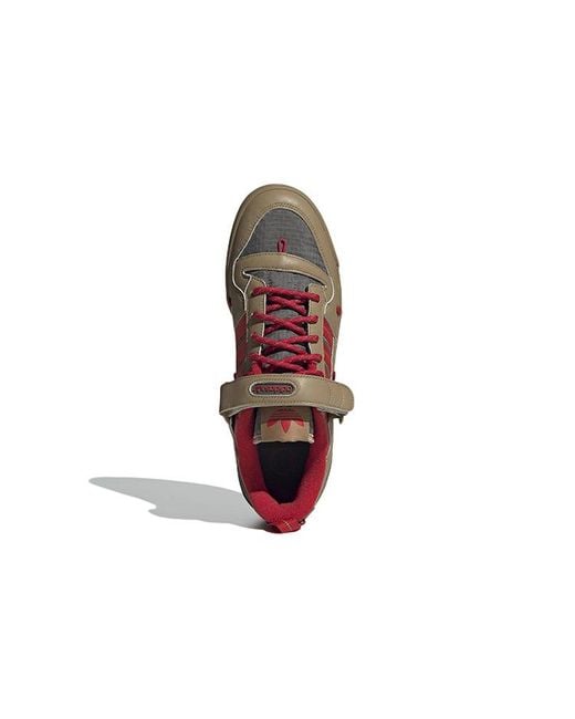 Adidas Brown Forum 84 Camp Low 'Cardboard Scarlet' for men