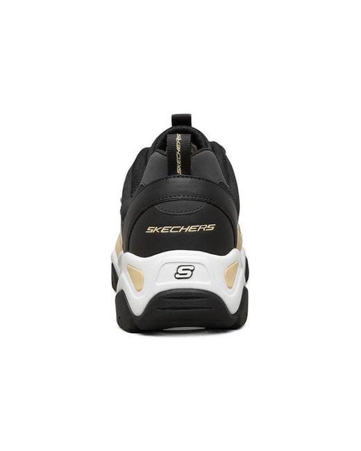 Skechers Black D'Lites 2.0 Running Shoes for men