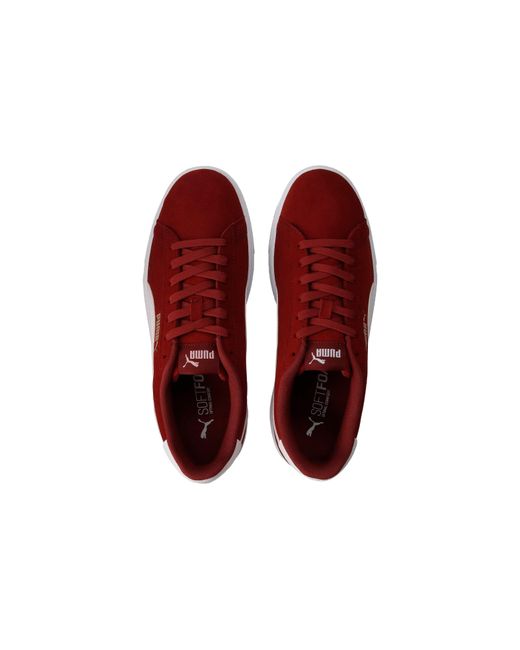 PUMA Red Saab Pro Suede Shoes 'Intense' for men