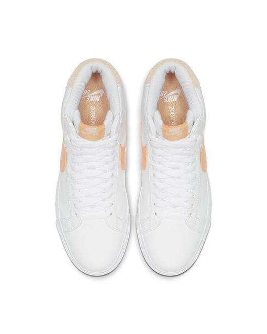 Nike White Blazer Mid Sb 'Core' for men