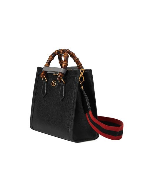 Gucci Black (Wmns) Diana Small Tote Bag