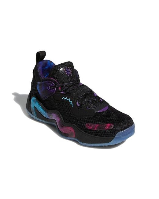 Adidas Blue D.O.N. Issue #3 Gca 'Stars Of Utah' for men