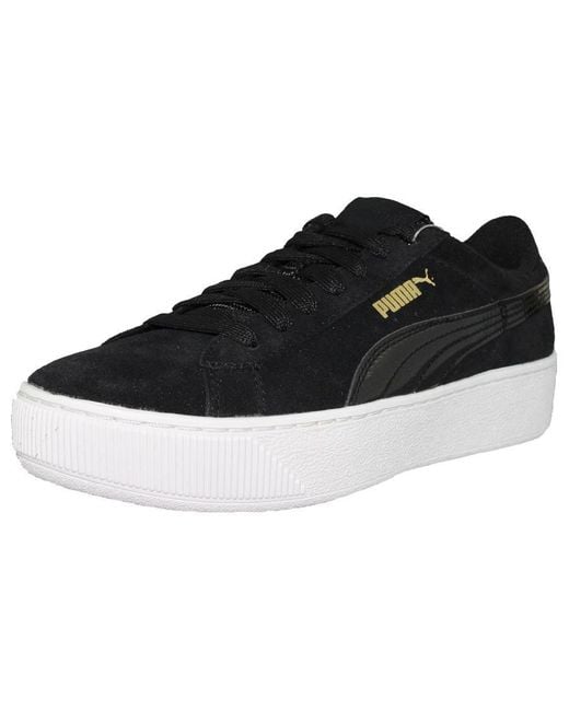 PUMA Black (Wmns) Vikky Platform Pure