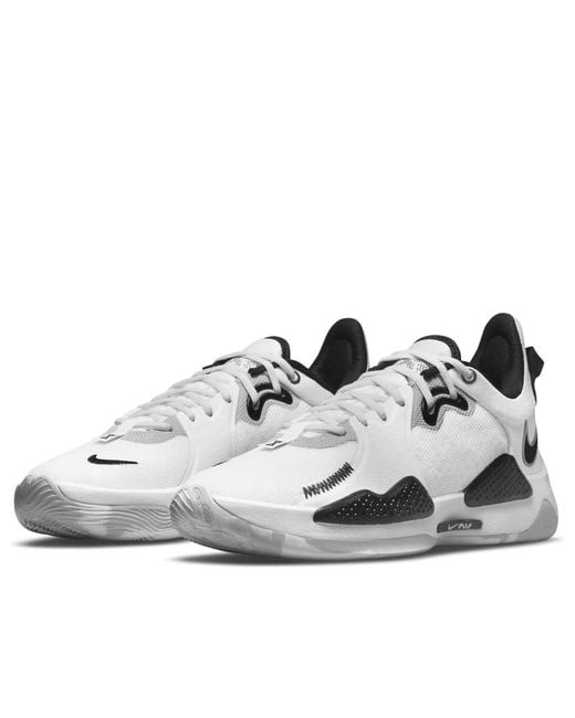 Nike White Pg 5 Tb for men